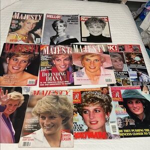 Vintage  Princess Diana Magazine Lot 11 September 1997,
